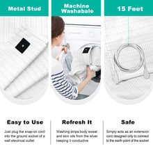 Load image into Gallery viewer, Earthing Flat Bed Sheet ( 36" x 91" )