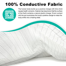 Load image into Gallery viewer, Earthing Flat Bed Sheet ( 36" x 91" )