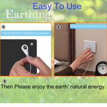 Load image into Gallery viewer, Realyou Earthing Product - Grounding Mat - Grounding Mouse Mat Kit ( 9.8'' X 11.8'' )