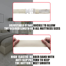 Load image into Gallery viewer, Non-slip elastic band for bed （360 Degree Holder） (Twin, Full, Queen, King, Adjustable Bed)
