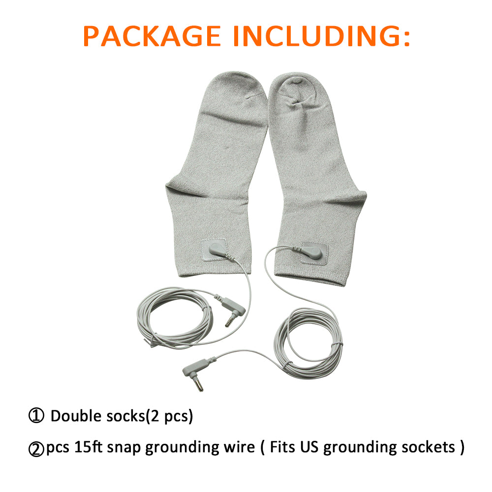 Realyou Earthing Product - Grounding Socks (1 Pair)