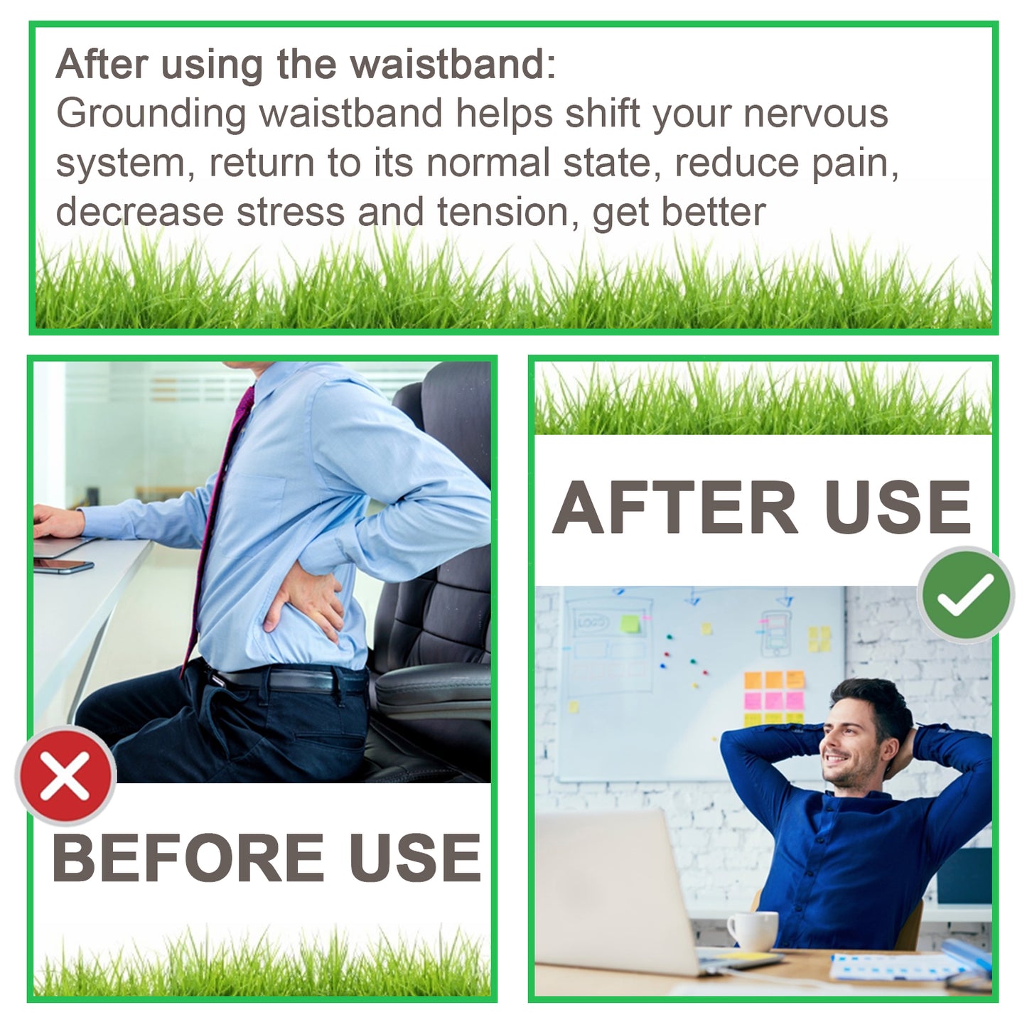 Realyou Earthing Products - Earthing Waist Belt Band