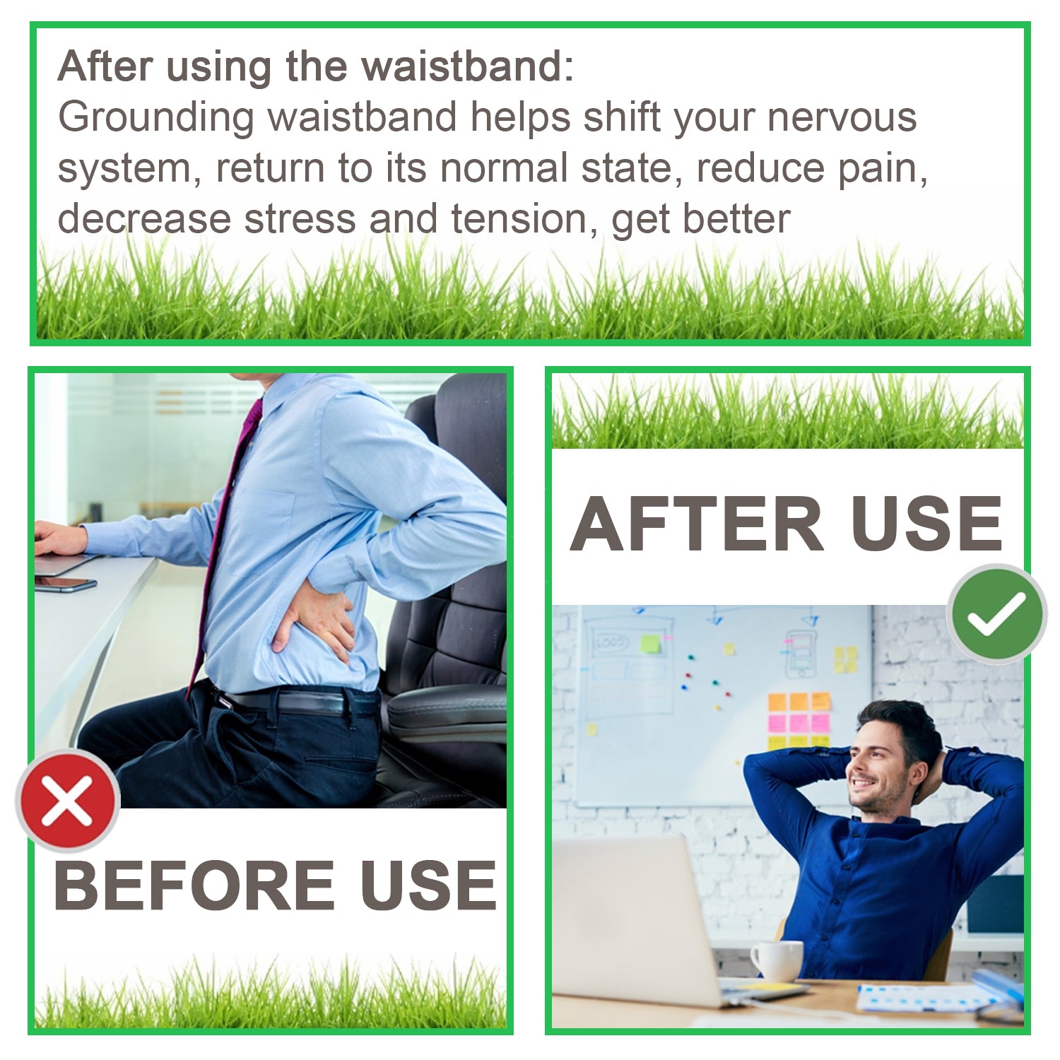 Realyou Earthing Products - Earthing Waist Belt Band