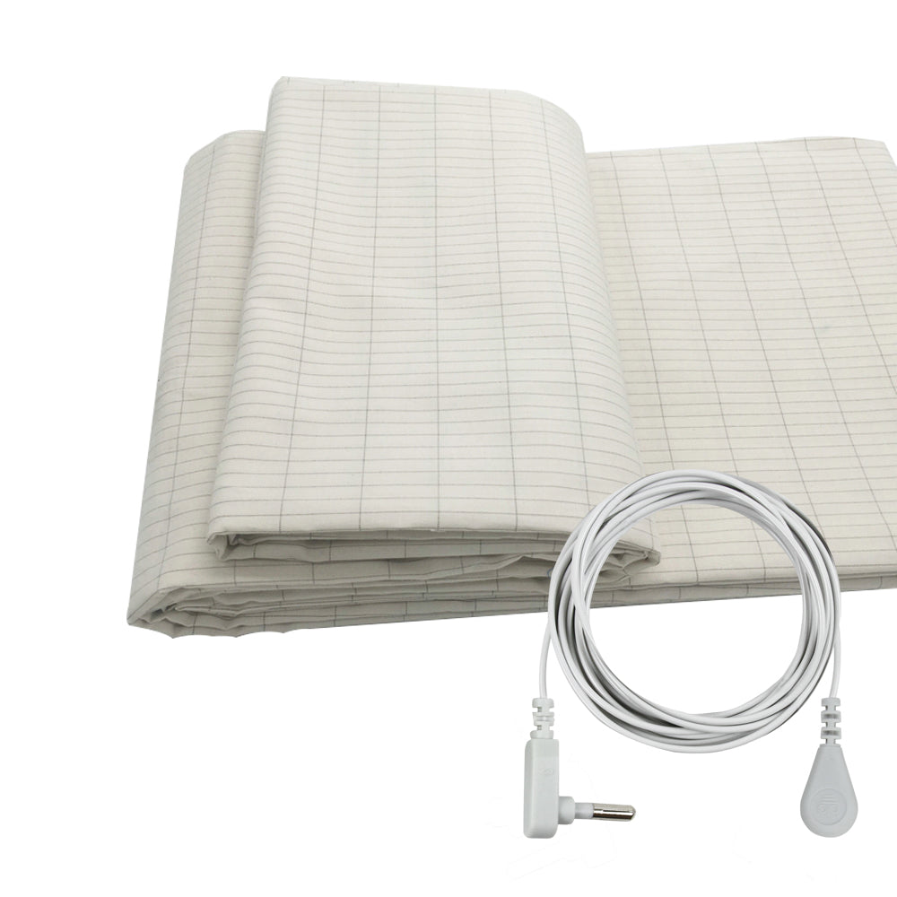 Realyou Earthing Products - Grounding Flat Bed Sheet ( 60" x 80" )